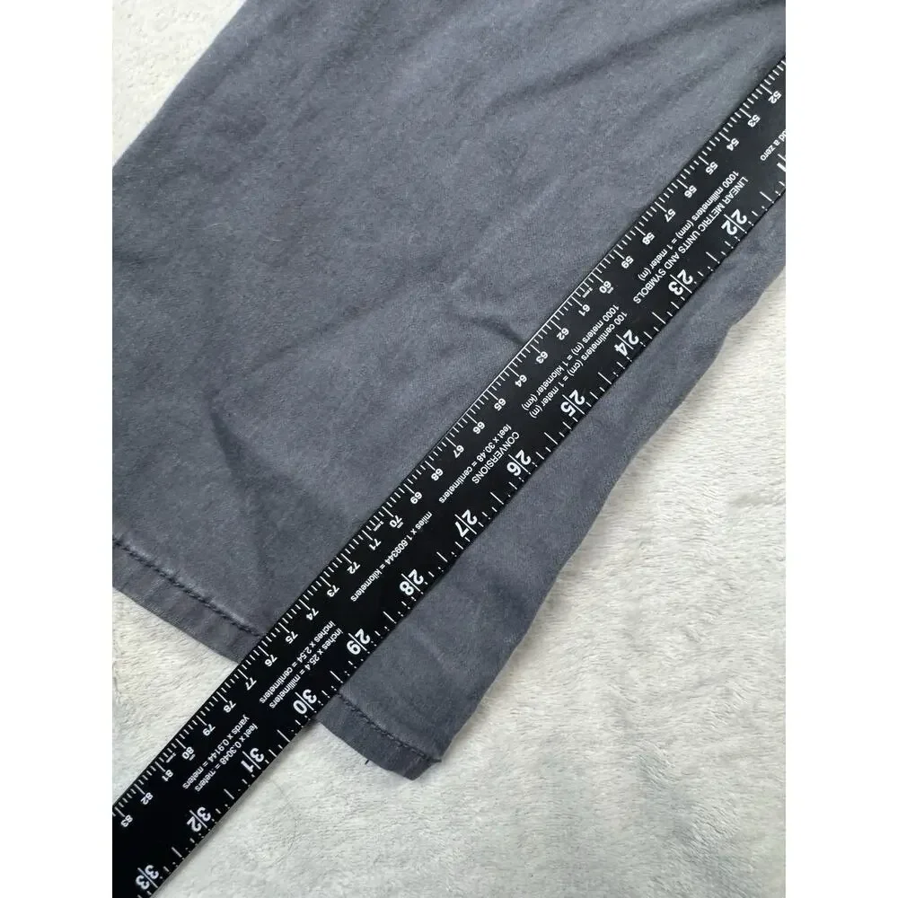 Wrangler Straight Fit Gray Jeans Men’s 31x30 Stretch Casual Pants